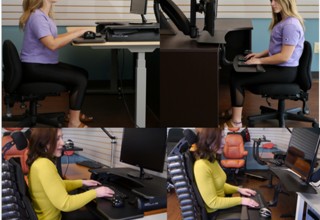 S2S Comfort Plus vs. Popular Desk-on-Desk Riser