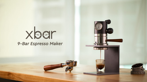 Xbar Announces Launch of Personal 9-Bar Espresso Maker For True Coffee Lovers