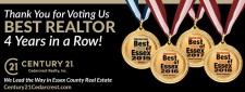 Century 21 Cedarcrest Realty wins 'Best Realtor' in 2018 Best of Essex Readers' Choice Awards