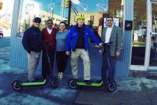 Garfield Police Department rides Electric Scooters