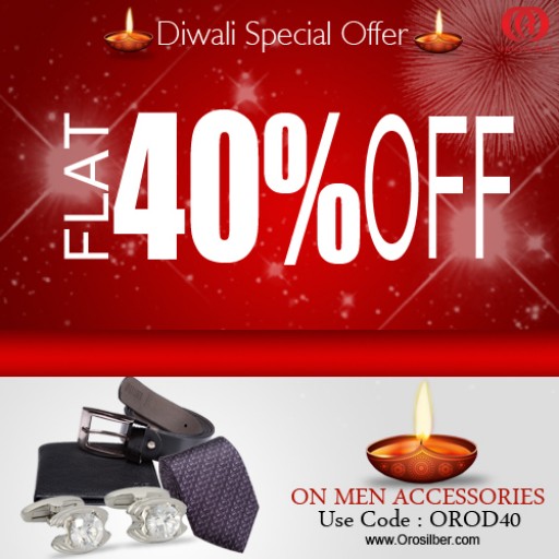 Get 40% Flat OFF on Men Accessories