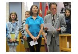 Niagara Falls City Councillor Kim Craitor acknowledged the winners of the contest.