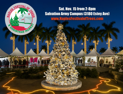 Naples Festival of Trees & Christmas Market Partners With the Salvation Army of Collier County