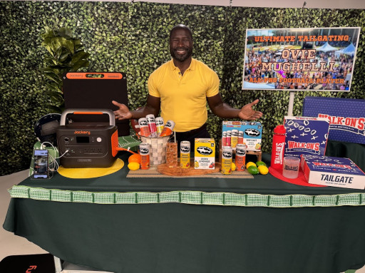 Ovie Mughelli Shares All-Pro Tailgating and Gameday Party Tips on TipsOnTV