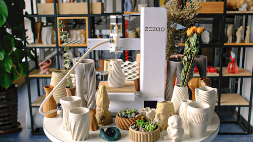 Cerambot Launches Eazao - Their 2nd Generation Ceramic 3D Printer with Upgraded Performance & New Features