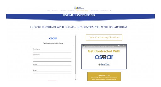 BenaVest's New AI Oscar Agent Contracting Portal Makes Life Easy for Agents to Get Appointed With Oscar