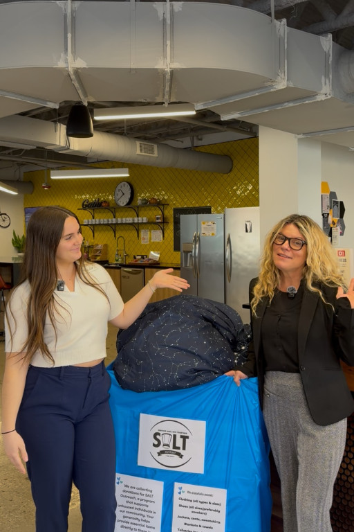 The AD Leaf Partners With VentureX & SALT Outreach for "Warm Hearts" Cold Weather Drive in Orlando