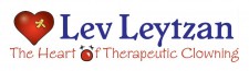 Lev Leytzan: The Heart of Therapeutic Clowning Inc. Logo