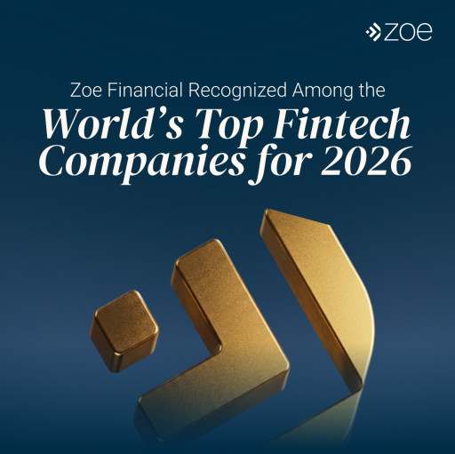 Zoe Financial Recognized Among the World's Top Fintech Companies for 2026, According to CNBC