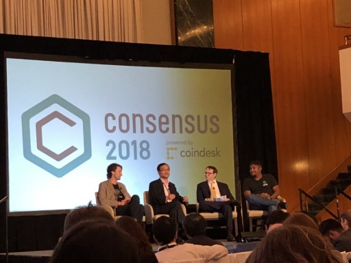 Ken Huang, President of THEKEY, Presented at CoinDesk Consensus 2018 in NYC