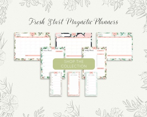 The Everblooming Home Reveals First Look at Newest Line of Eco-Friendly Magnetic Planners, the Fresh Start Collection