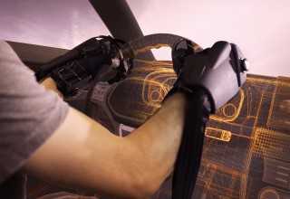 HaptX Gloves in automotive design