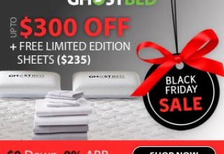 GhostBed Black Friday Mattress Sale - Up to $300 Off 