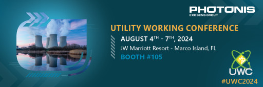 Photonis Showcases Advanced Nuclear Instrumentation Solutions at Utility Working Conference