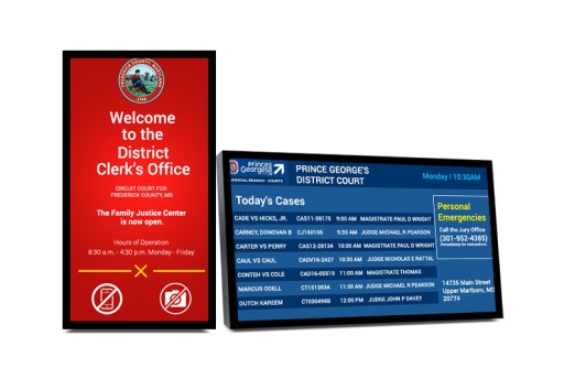 Mvix Launches Digital Docket Display System for Courthouses