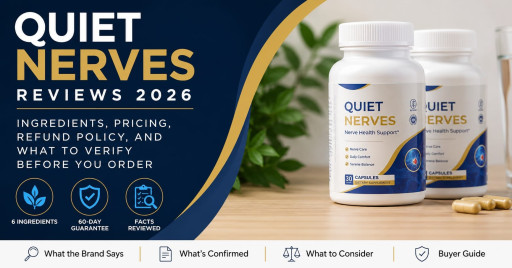 Quiet Nerves Reviews 2026: Looking for a Better Daily Nerve-Support Routine? Discover the 6-Ingredient Formula