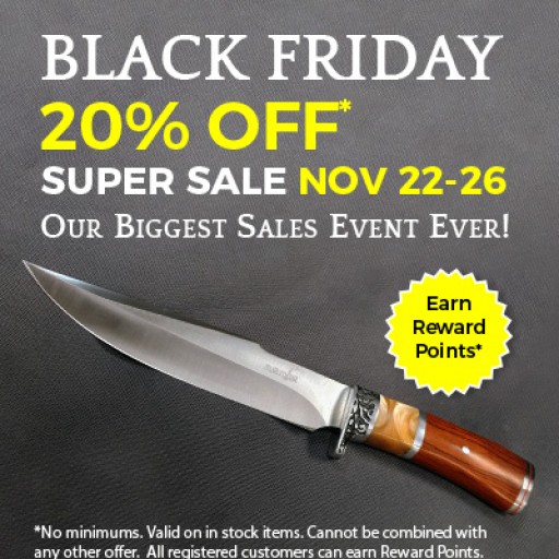 Atlanta Cutlery's Black Friday Super Sale to Offer 20% Discount