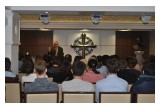 Interfaith Sunday service presented at the Brussels branch of the Churches of Scientology for Europe for graduate students of the Catholic University of Leuven