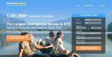 PositiveSingles.com, the largest herpes dating site, adopts HIPAA-style rule
