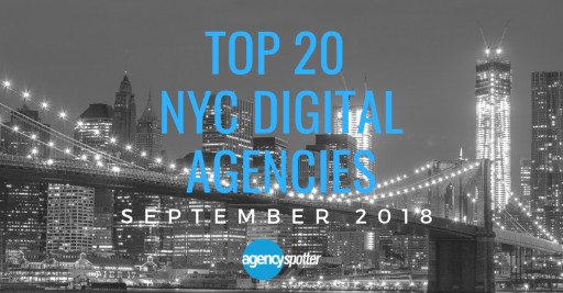 New September 2018: New York City's Top 20 Digital Agencies Report