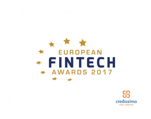 Credissimo - Contender for European FinTech Awards 2017's Title of 'European Innovator 2017'