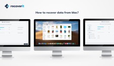 Recoverit data recovery for Mac