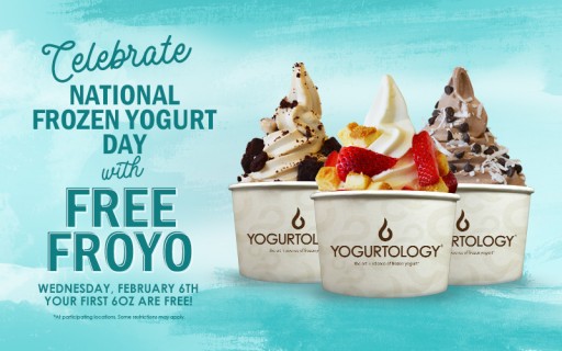 Yogurtology Celebrates National Frozen Yogurt Day All Day With Free Froyo