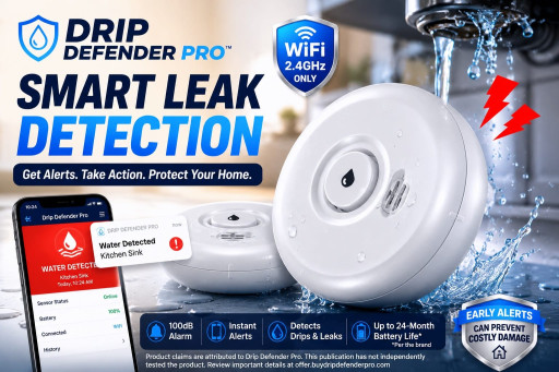 Drip Defender Pro Review (2026): WiFi Leak Sensor Specs, the "No Questions Asked" Guarantee Catch, and Who It's For