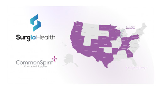 Surgio Health Selected by Commonspirit Health for Instrument Tracking Contract Award