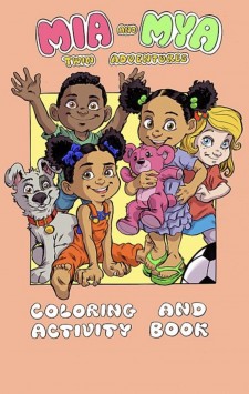 Mia and Mya Twin Adventures Coloring & Activity Book