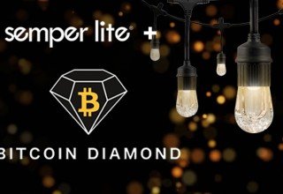 Semperlite Logo with Bitcoin Diamond