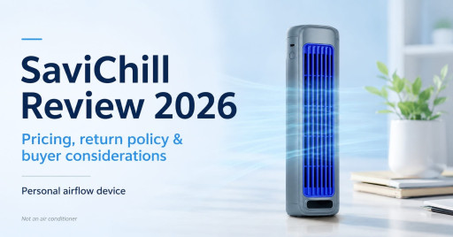 SaviChill Review 2026: Ready for a More Comfortable Summer? Could This Cordless Airflow Device be the Upgrade You've Been Looking for?