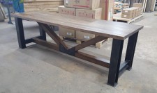 The Golds' New Handcrafted Table