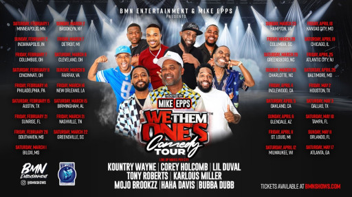 BMN Entertainment's Legendary 'We Them Ones' Comedy Tour Returns