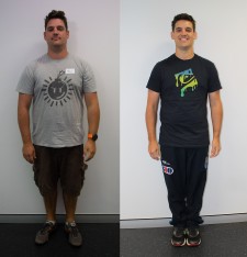 Ben lost 21.4kg in 12 weeks!