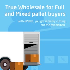 True wholesale for full and mixed pallet quantity buyers