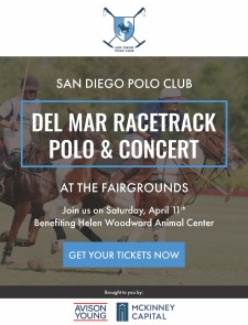 Del Mar Race Track Polo & Concert