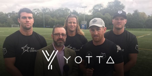 Yotta Laboratories and Brandsmiths Cement Partnership With Toronto Wolfpack
