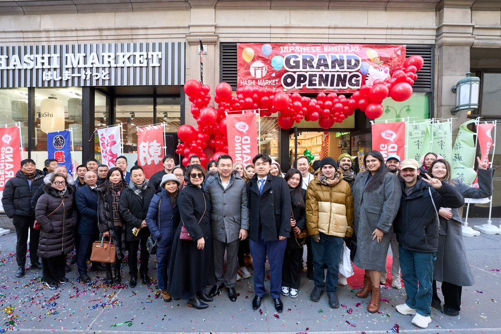 Hashi Market Flagship Store Opens on 5th Avenue with a Grand Celebration of Japanese Culture and Cui