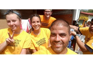 A team of Scientology Volunteer Ministers in Puerto Rico