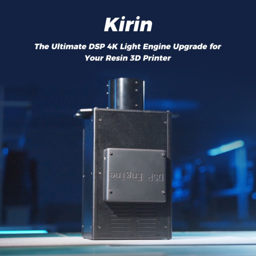 HITRY Launches Kirin Ultimate DSP 4K Light Engine to Upgrade Any Resin 3D Printer