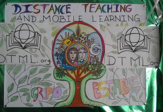 Distance Teaching and Mobile Poster created by Students in Merida, Venezuela 