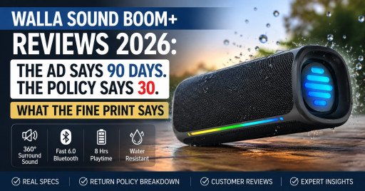 Walla Sound Boom+ Reviews 2026: Is This the 20W Grab-And-Go Speaker Your Everyday Setup Has Been Missing?