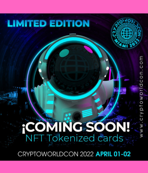 CryptoWorld Conference Miami NFT Week 2022 Present the 'MoonWalker' NFT 21 Founders Collection on Open Sea