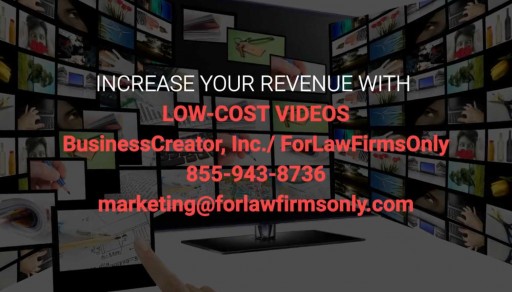 Edward Kundahl, President of BusinessCreator and ForLawFirmsOnly, Announces the Launch of a New Low-Cost Video Creation Service