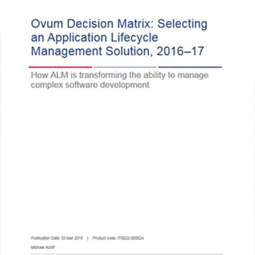 codeBeamer ALM Recognized in Ovum White Paper on Agile+DevOps in Safety-Critical Development
