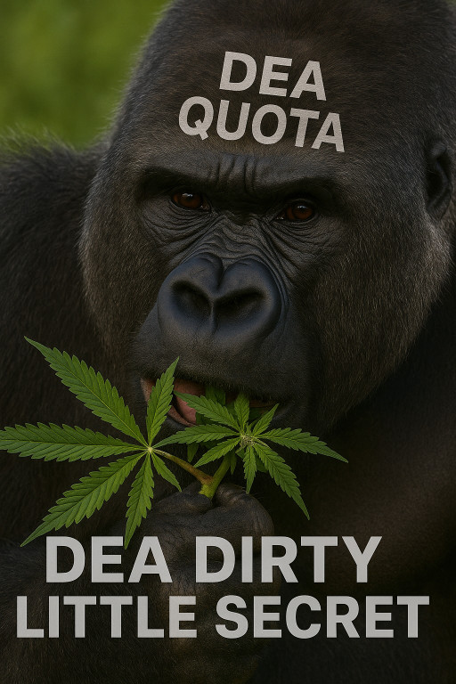 Marijuana Rescheduling: The DEA's Dirty Little Cannabis Secret: Meet the 800-Pound Marijuana Gorilla