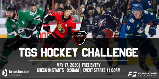 The Gaming Stadium's First Online Hockey Challenge, Featuring Tyler Seguin, Thomas Chabot, Pierre Luc-Dubois, and Jake Virtanen, Gives Fans a Chance to Play Against a Pro Hockey Player - for Free