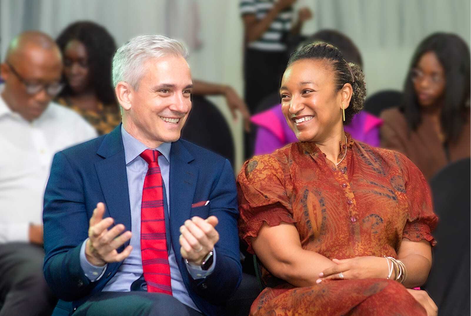 Daniel Nilsson and Kemi Phillips