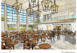 The Eldred Preserve Weddings + Events: Event Space Concept Rendering